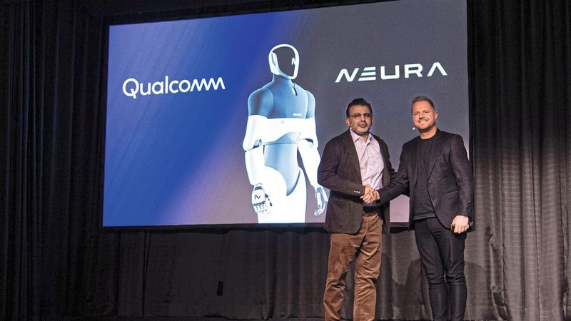 Neura und Qualcomm gehen eine strategische Partnerschaft ein.(Bild:  Qualcomm)