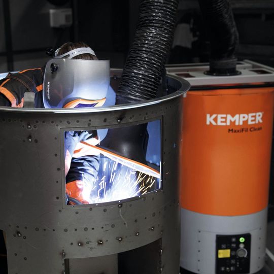 Maxi Fil Clean im Einsatz(Bild:  Kemper)