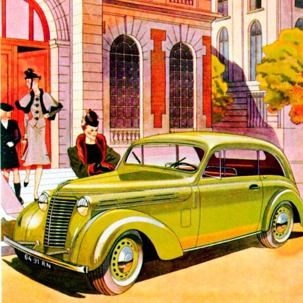 Renault-Werbung im Jahr 1939. (Renault)