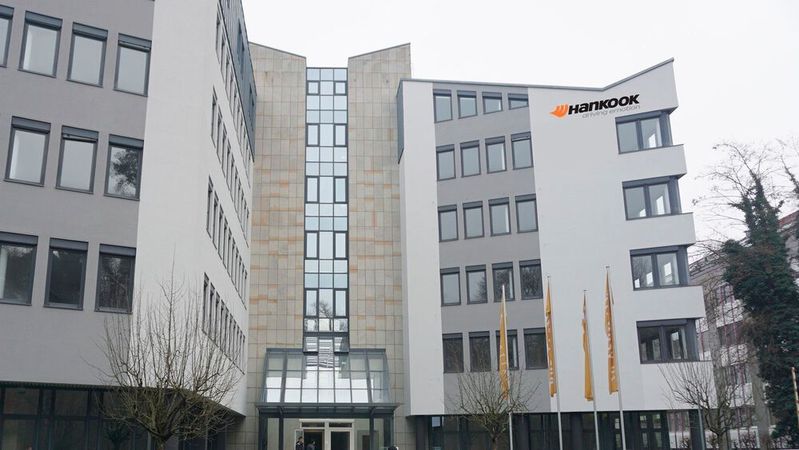 Der europäische Firmensitz von Hankook in Neu-Isenburg.(Bild:  Hankook)
