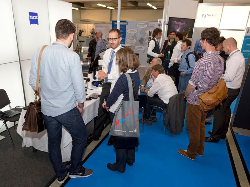 Eindrücke von der Werkstoffwoche Dresden 2015. (Bild: Werkstoffwoche Dresden)