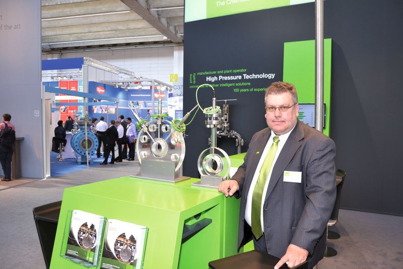 Thomas M.A. Müller (Foto), expert for high–pressure steams at BASF, clebrates 100 years of Haber Bosch process. (Picture: PROCESS)