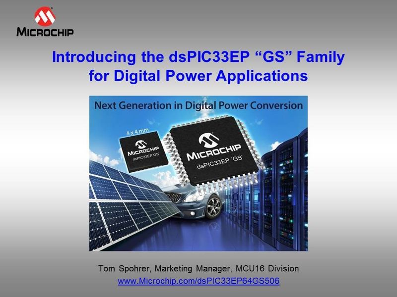 Presentation of the dsPIC33EP 