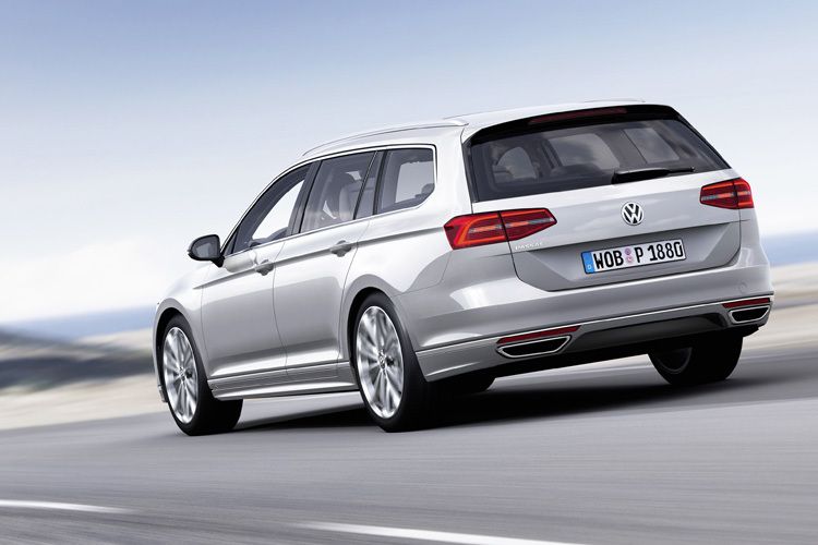 Das Gepäckabteil des neuen Passat Variant fasst bis zu 1.731 Liter. Das sind 47 Liter mehr als bisher. (Foto: VW)