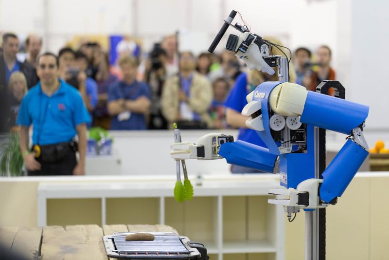 Auch andernorts sorgen die Robocup-Wettbewerbe für Spannung. (Bild: Flickr/Jiuguang Wang)