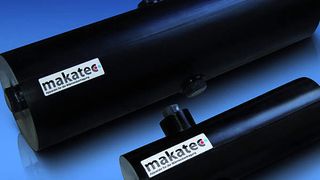 Komplett aus Kunststoff bestehen die Spiralwärmetauscher von Makatec. Sie können unter anderem in Heizkreisläufen oder bei der Kühlung von Säuren eingesetzt werden. Bild: Makatec (Archiv: Vogel Business Media)