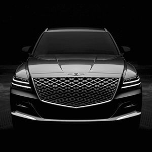 Hyundais Nobelmarke Genesis zeigt einen ersten Ausblick auf das neue Luxus-SUV GV80.