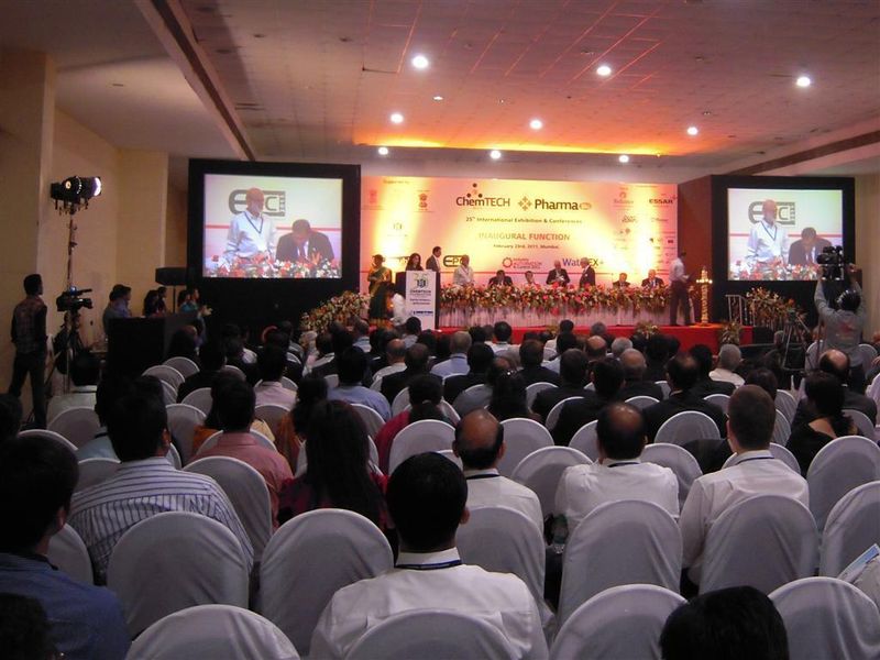 A big audience came to listen to the welcoming words of the organizers and the supporting organizations of ChemTech. (Picture: PROCESS)