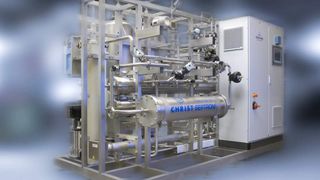 Die neue Reinwasser-Anlage Osmotron Compact benötigt weniger Platz und bietet mehr Sicherheit und Bedienkomfort. (Archiv: Vogel Business Media)