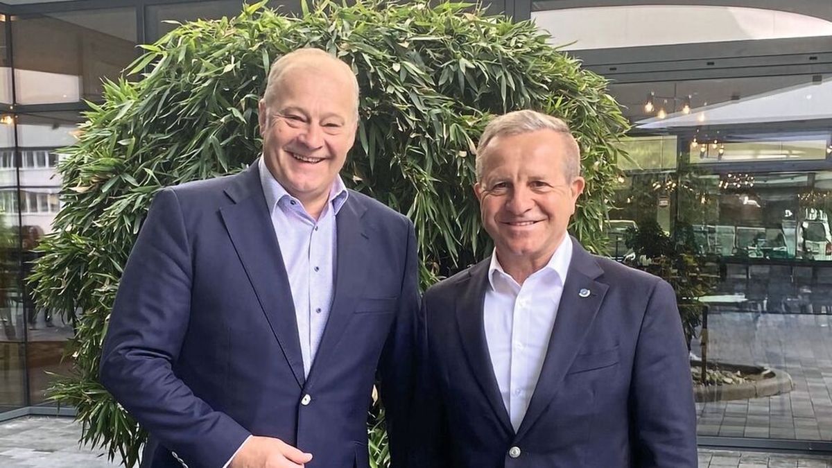 Bundesinnungsmeister Detlef Peter Grün und ZDK-Präsident Thomas Peckruhn erwarten gespannt die diesjährige Automechanika. (Bild: ZDK)