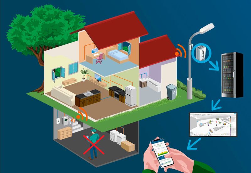 LoRaWAN-Netzwerk zur Erfüllung der EU-Energieeffizienzrichtlinie (Bild: Alpha-Omega Technology)