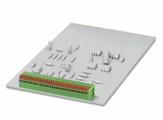 FFKDS: Die erste Leiterplattenklemme im Raster 2,54 mm. (Bild: Phoenix Contact)