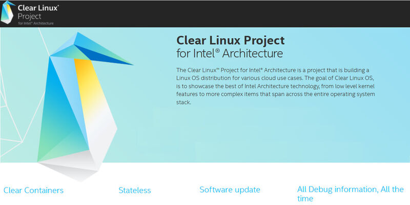Intel stellt mit Clear Linux eigenes, abgespecktes Linux für den Cloud-Einsatz vor