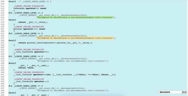 Bild 4: Ein Ausschnitt aus Llvm – hier ein Teil der Definition einer Klasse – zeigt, dass Copy&Paste-Fehler auch bei String-Literalen von CodeSonar erkannt werden können. (GrammaTech)