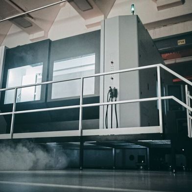 The BA Space 3 is a multi-spindle, horizontal machining center for high-precision and efficient machining of large lightweight metal and structural components. (Image:STÖBER Antriebstechnik GmbH + Co. KG)