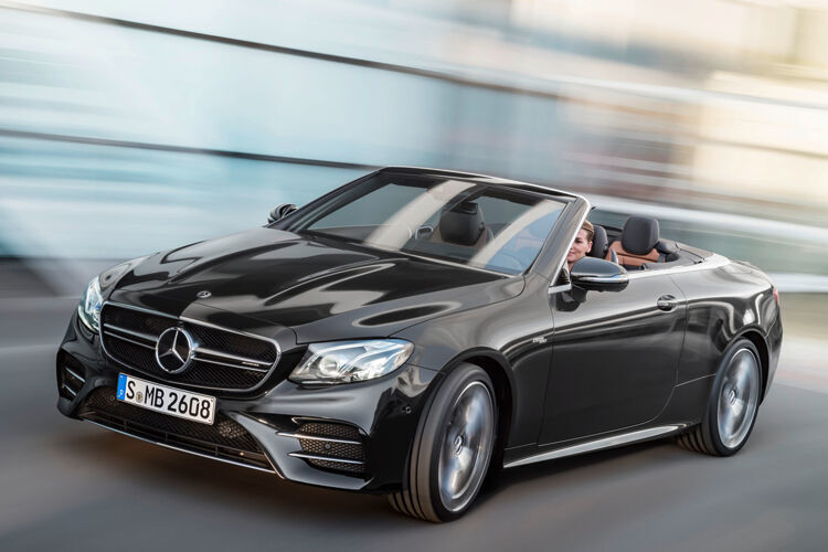 Für 1.000 Euro Aufpreis bietet Mercedes im mindestens 54.500 Euro teuren E-Klasse-Cabriolet eine Burmester-Anlage an. (Mercedes-Benz)