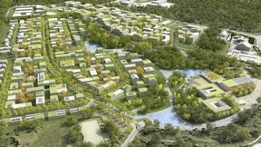 Visualisierung: Im Norden von Königs Wusterhausen soll ein großes Wohn- und Gewerbegebiet entstehen. (Bild: Tchoban Voss Architekten)