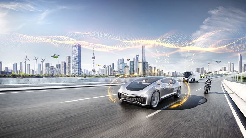 Auf der Auto Shanghai 2025 stellt Continental seine Innovationen in fünf Schwerpunktbereichen vor: Software-defined Vehicle, Autonomous, Safe, Exciting and Sustainable.(Bild:  Continental)