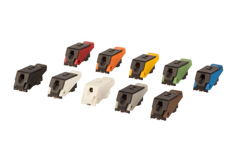 Kompakte Push-in-Einzelklemmen von Metz Connect sollen höchste Flexibilität im Leiterplatten-Design ermöglichen. (Bild: Metz Connect)