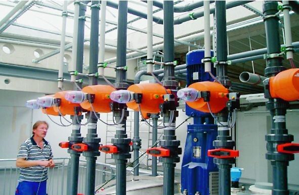 Mischen durch Chargenregulierung (Bild: Georg Fischer Piping Systems)