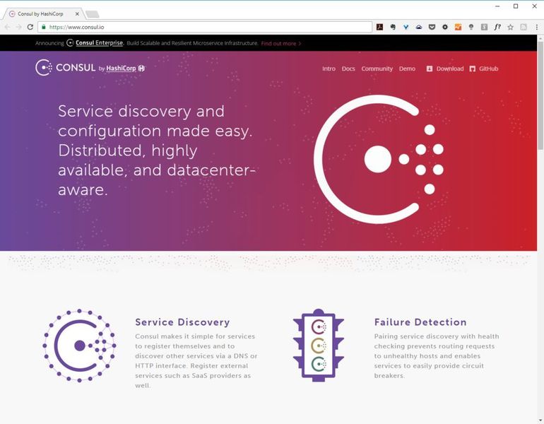 Diensterkennung: Consul von HashiCorp, eine DNS-basierte Diensterkennungslösung, kommt auf GCE im Rahmen eines HAProxy-basierten Lastverteilers zum Einsatz. (HashiCorp)
