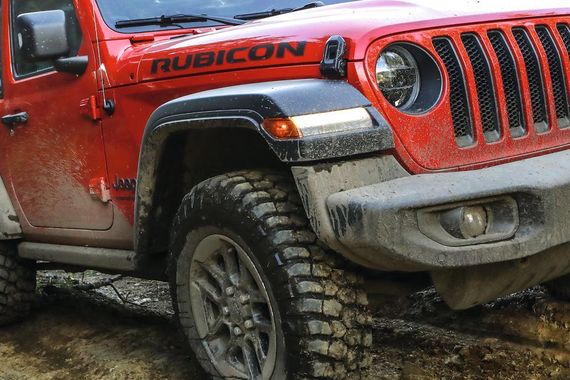 Haupt-USP des Wrangler: Wahres Geländefahrzeug.