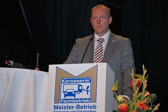 Peter Börner hielt auf dem 63. ZKF-Bundesverbandstag seine erste Grundsatzrede: „Wir müssen uns auf die Stärken handwerklicher Meisterqualität konzentrieren.“ (Archiv: Vogel Business Media)