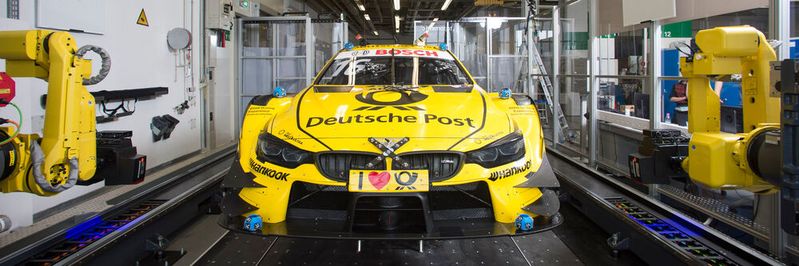 Vollautomatisierte, optische Messzelle im Stammwerk der BMW Group in München.(Bild:  BMW/Martin Hangen)