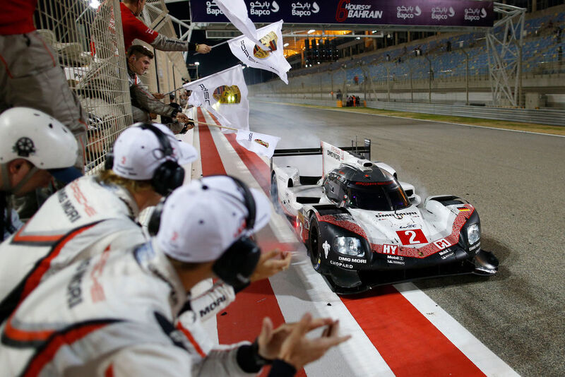 Nach vier Jahren endete für Porsche beim letzten Rennen in Bahrain ein Stück Unternehmensgeschichte: Der Konzern steigt aus der Sportwagenklasse LMP1 aus. (Porsche)