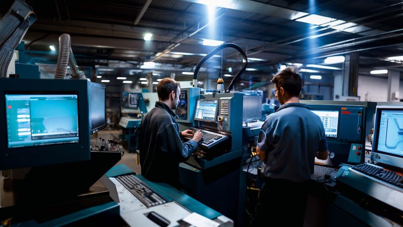 Falls die mitgelieferten Workflows nicht reichen oder nicht dem Arbeitsalltag entsprechen, steht ein sogenannter grafischer Prozesseditor zur Verfügung.(Bild:  Eraneos Germany (erzeugt mithilfe von generativer KI))