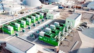 World’s largest biogas plant with 18 Jenbacher gas engines, designed and erected by Zorg Biogas.   (Zorg Biogas)