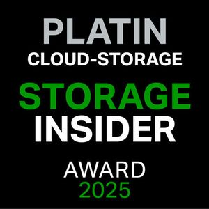 Cloud-Storage – Platin: IONOSÜber IONOSIONOS ist der führende europäische Digitalisierungs-Partner für KMU. IONOS hat rund 6,4 Millionen Kundinnen und Kunden und ist mit einer weltweit verfügbaren Plattform in 18 Märkten in Europa und Nordamerika aktiv. Mit seinen Web-Presence- & Productivity-Angeboten agiert das Unternehmen als „One-Stop-Shop“ für alle Digitalisierungs-Bedürfnisse von Domains und Webhosting über moderne Website-Builder mit KI und E-Commerce bis zu Online-Marketing-Tools. Darüber hinaus bietet IONOS Cloud-Lösungen für Firmen, die im Zuge der Weiterentwicklung ihres Geschäfts in die Cloud wechseln möchten.Mehr Infos unter cloud.ionos.de(Bild:  Vogel IT-Medien)