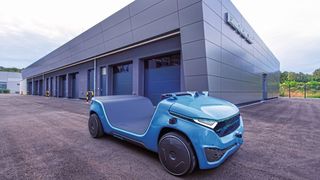 Die Entwicklungsplattform Harri soll zeigen, dass Bertrandt komplette Mobilitätskonzept entwickeln kann. (Bertrandt)