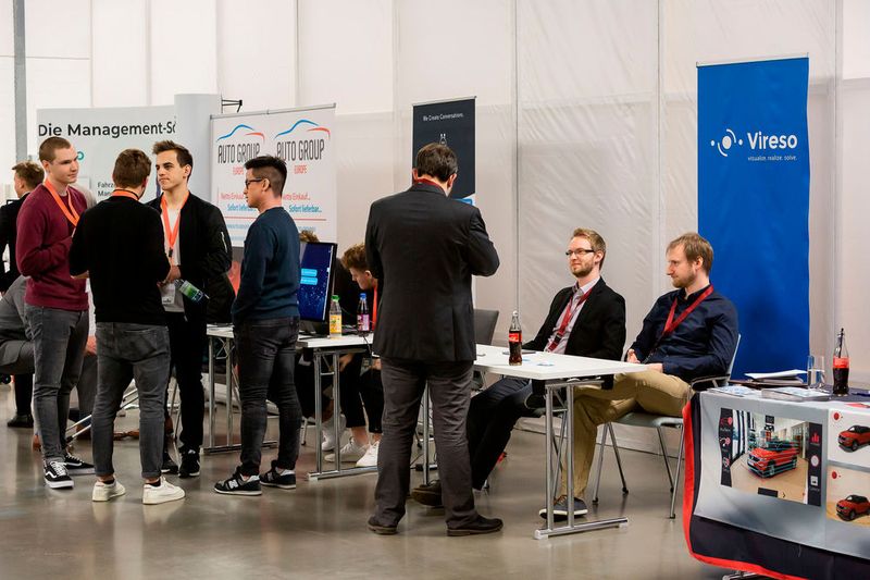 Sechs Start-ups präsentierten ihre Entwicklungen auf dem „Start-up Campus“ der ReMa Expo. (Bild: Stefan Bausewein)