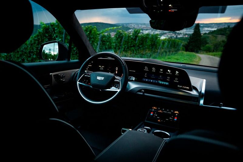 The interior is high-quality and solid. (Image:Cadillac)