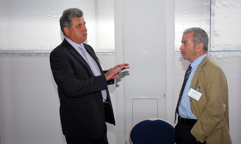 Anton Steinsdorfer, SixSigmaPraxis, und Georg Höller, ZVEI (Archiv: Vogel Business Media)