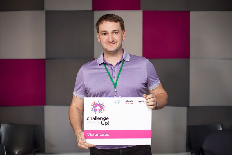 Präsentiert werden u.a. die stolzen Sieger von VisionLabs... (ChallengeUp!)