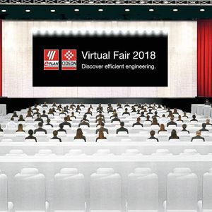 Am 15. Mai 2018 findet die dritte virtuelle Messe von Lösungsanbieter Eplan und Schwesterfirma Cideon statt.