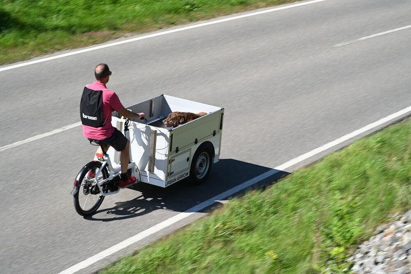 Ein weiterer Trend im Cargo-Bereich sind die Heavy-Duty-Cargo-Bikes für den professionellen Einsatz. (Messe Friedrichshafen)