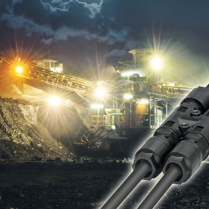 Typischer Anwendungsfall: auch in rauer Umgebung bringt das Installationssystem Licht ins Dunkel.