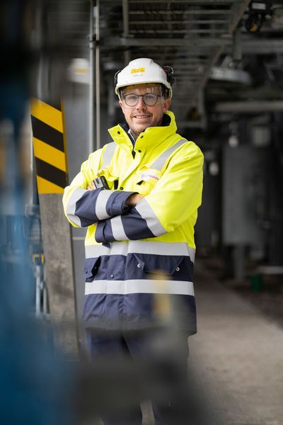 Das Risiko von Gasleckagen an Verbindungsstellen, wodurch sich Gaswolken an Abdeckungen zu einer explosiven Atmosphäre sammeln könnten, begegnen wir mit umfangreichen technischen Sicherheitsmaßnahmen.” Gareth Davies, Regional Operations Manager bei Air Liquide  (Bild: Dräger)