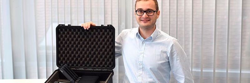 Stephan Weinbauer, Fachgruppenleiter IT-Netzwerk/Infrastruktur bei Bauer: „Eine Internetanbindung ist auf unseren Baustellen extrem wichtig.“