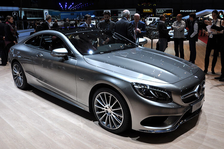 Mercedes hat sein luxuriösestes Coupé mit nach Genf gebracht. Anders als die Vorgänger ... (Foto: Wehner)