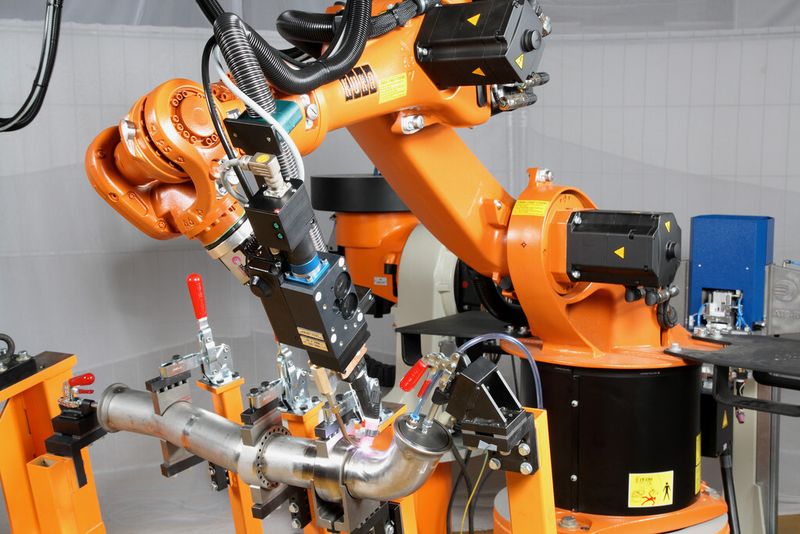 Schutzgas-Schweißzellen sind bei klassischen Stahl-Stahlverbindungen ebenso im Einsatz wie bei anspruchsvollen Aluminiumverbindungen. (Bild: Kuka)