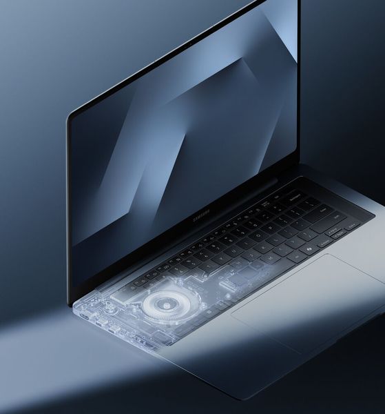 Im Innern des Galaxy Book6 Pro sitzt ein leistungsfähiges Kühlsystem mit Vapor Chamber, ein Novum beim Pro-Modell. Diese Kühlung gab es bisher nur im Galaxy Book Ultra. (Bild: Samsung)