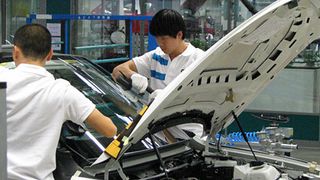 Die chinesische Zentralregierung plant ein Reformprogramm, das unter anderem die Joint-Venture-Regelung für ausländische Automobilhersteller als nicht mehr sinnvoll erachtet. Kippt diese Regelung, verändert dies die Struktur der Automobilindustrie in China nachhaltig. (Foto: Thomas Günnel)