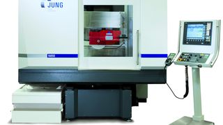 Kernstück der neuen Vario-Baureihe ist das neue, modular aufgebaute Kreuzschlittenkonzept mit einer Vollauflage im gesamten Tischbereich. (Archiv: Vogel Business Media)