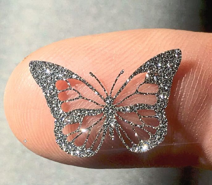 Papillon en Crystalium. (CristalTech)