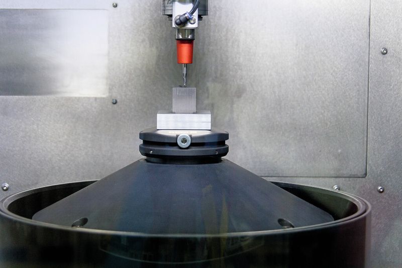 Vorteile nutzen, ohne Nachteile in Kauf nehmen zu müssen: das neue 3-Achs-Bearbeitungszentrum von Föhrenbach für die Bearbeitung von Grafit. (Föhrenbach)