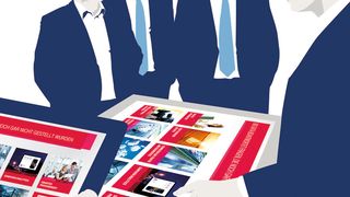 Flexibel und mobil: Mit der Vertriebsapp können je nach Bedarf Einzel- oder Gruppengespräche geführt werden. (Bild Zweimaleins)